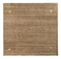 Gabbeh Teppich - Indus 250 x 250 cm - braun