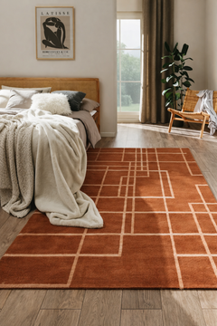 Designer Teppich - ArcticWhisper - rechteckig