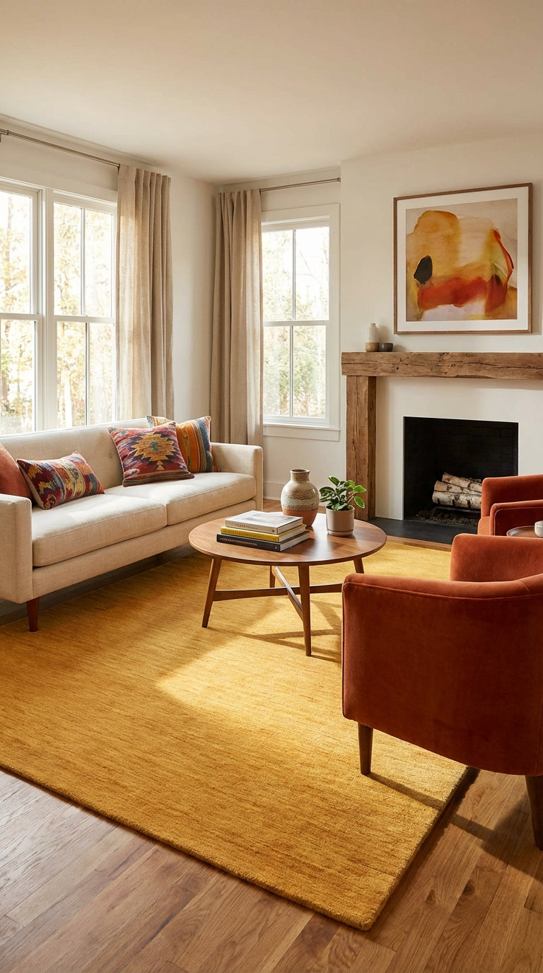 CAUni-UNI_Gabbeh_Wollteppich_Wohnzimmer