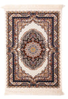 Perserteppich Erfan - Rechteckig / Beige / 100 x 150 cm Rechteckig