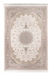 Perserteppich Nasim - Rechteckig / Creme / 100 x 150 cm Rechteckig