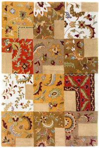 Wollteppich 189 x 136 cm Teppichbrücke