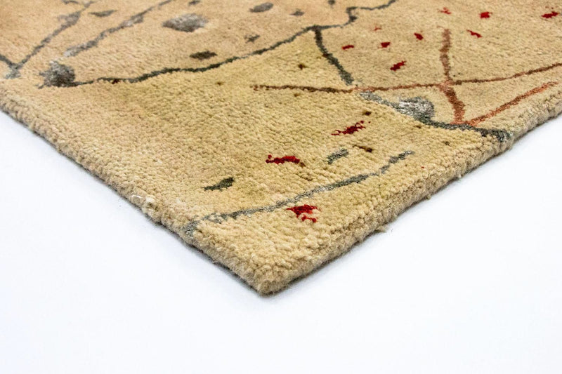 Designer Teppich 242 x 155 cm Wohnzimmer Teppich