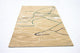 Designer Teppich 242 x 153 cm Teppich Wohnzimmer