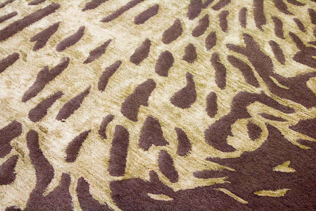 Designer Teppich 242 x 153 cm Teppich Wohnzimmer