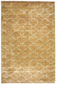 Wollteppich 244 x 155 cm Teppich Wohnzimmer