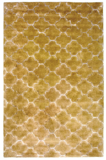 Wollteppich 246 x 156 cm Wohnzimmer Teppich