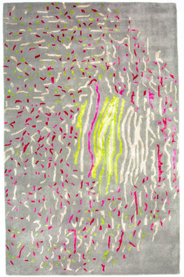 Designer Teppich 245 x 143 cm Teppich Wohnzimmer