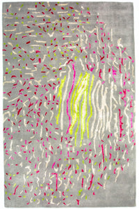 Designer Teppich 245 x 143 cm Teppich Wohnzimmer