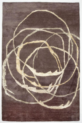 Designer Teppich 245 x 155 cm Teppich Wohnzimmer