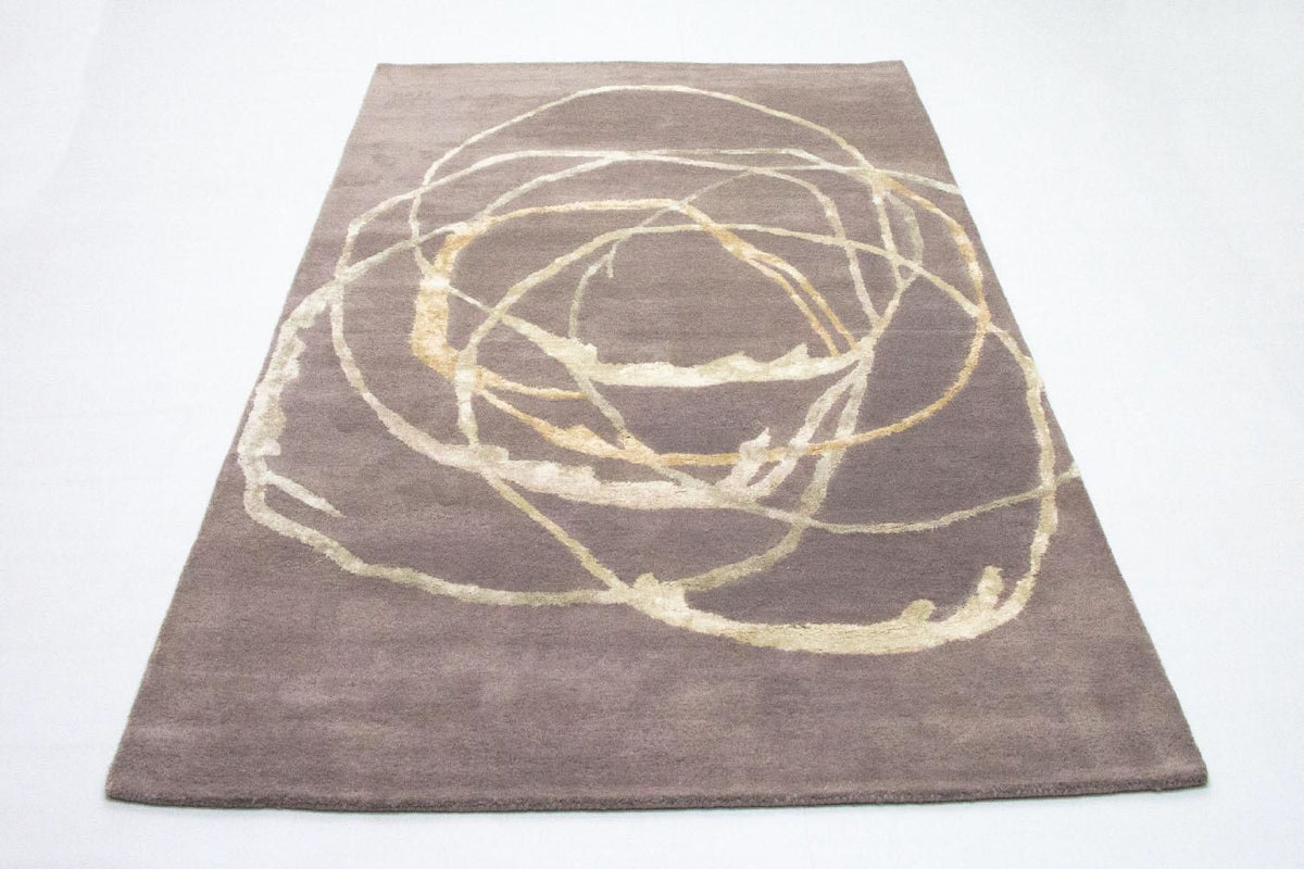 Designer Teppich 245 x 155 cm Teppich Wohnzimmer