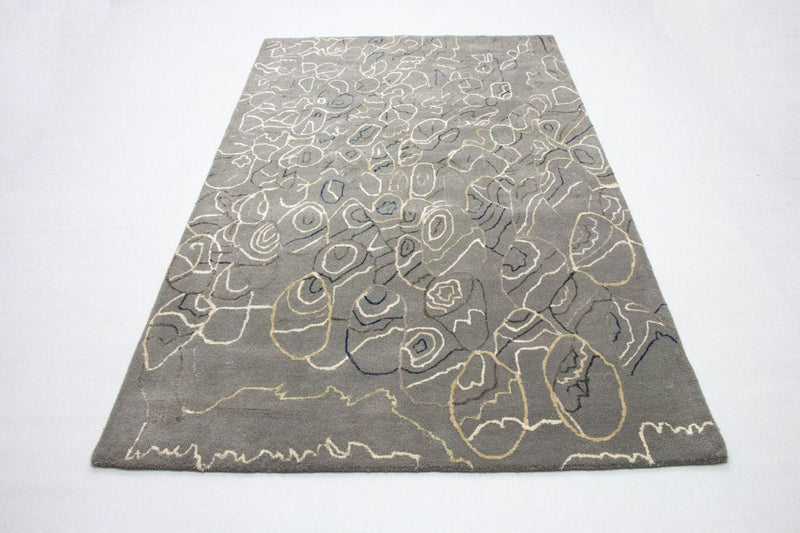 Designer Teppich 243 x 155 cm Teppich Wohnzimmer