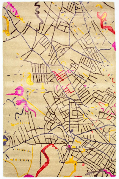 Designer Teppich 152x241cm
