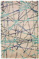 Designer Teppich 197 x 136 cm Teppichbrücke