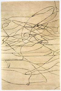 Designer Teppich 239 x 152 cm Wohnzimmer Teppich