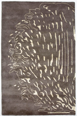 Designer Teppich 241 x 153 cm Teppich Wohnzimmer