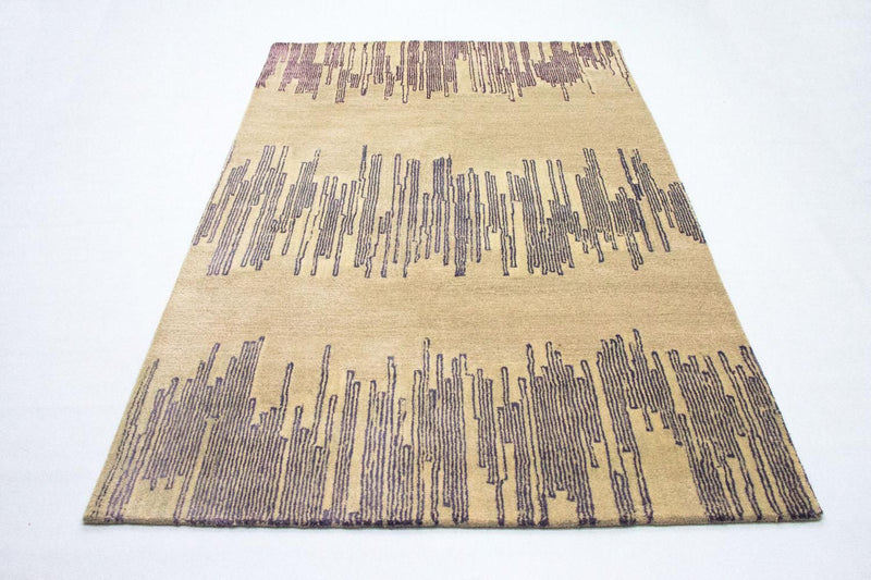 Designer Teppich 241 x 153 cm Wohnzimmer Teppich