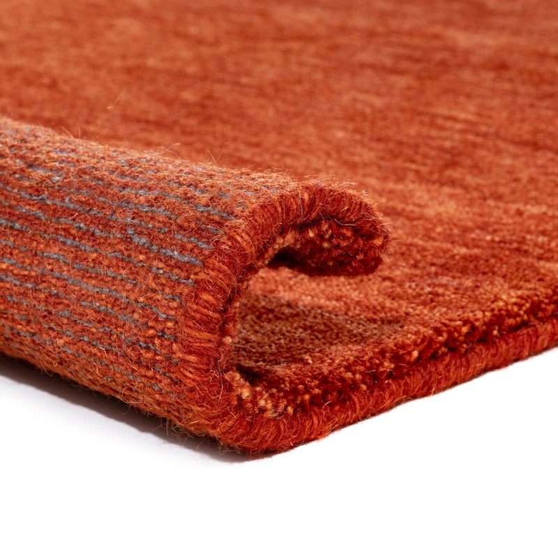Gabbeh Teppich Uni - Wollteppich