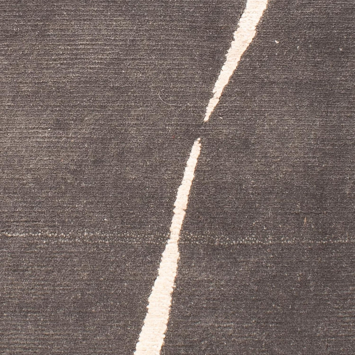 Nepal Teppich 120 x 60 cm - grau