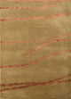 Wollteppich - 90 x 60 cm - gold