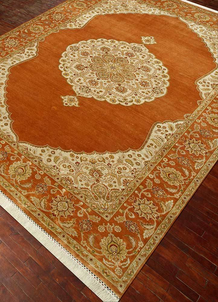 Designer Teppich - 270 x 180 cm - orange