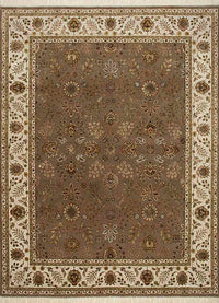 Wollteppich - 360 x 270 cm - beige