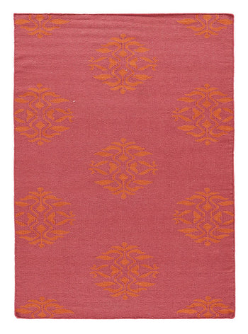 Wollteppich - 300 x 240 cm - lila