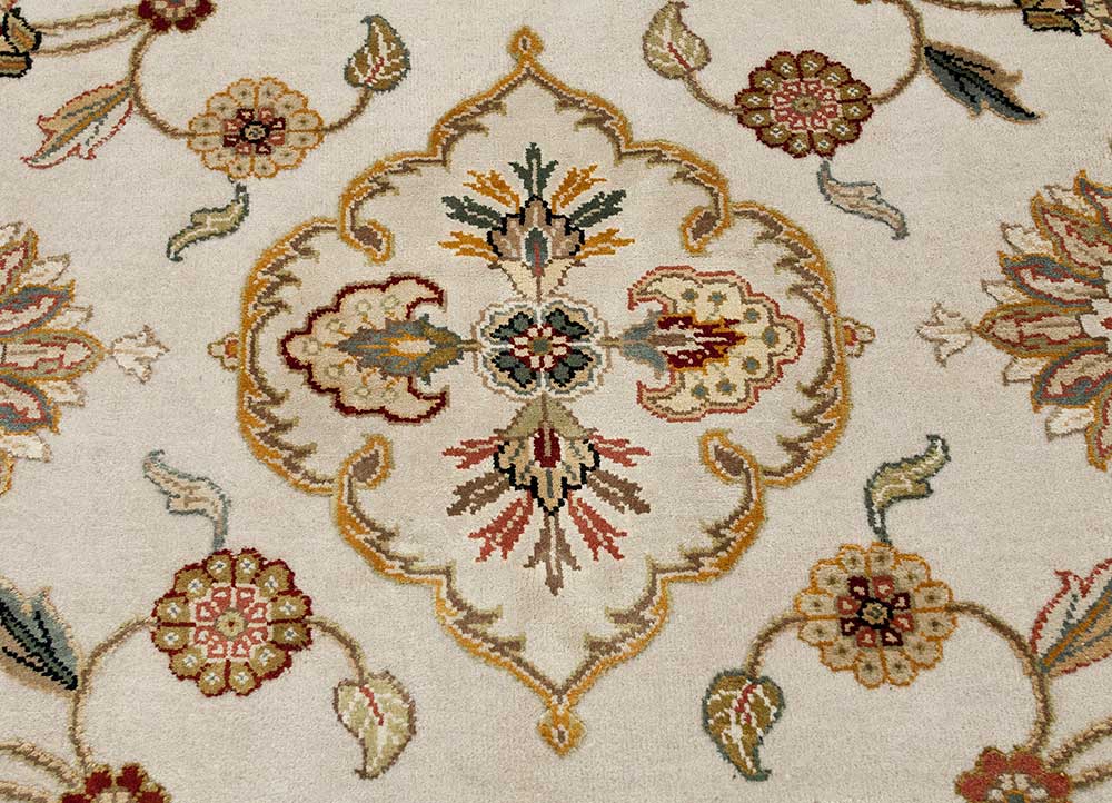Wollteppich - 270 x 180 cm - creme