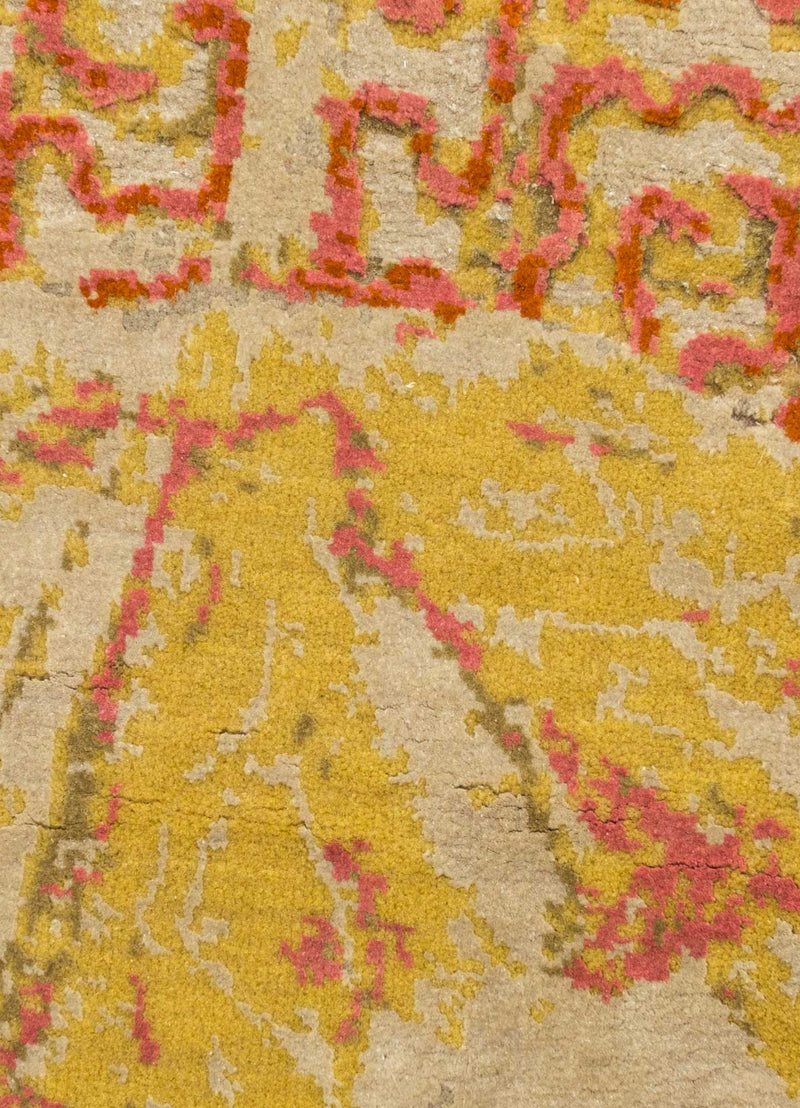 Wollteppich - 300 x 240 cm - orange