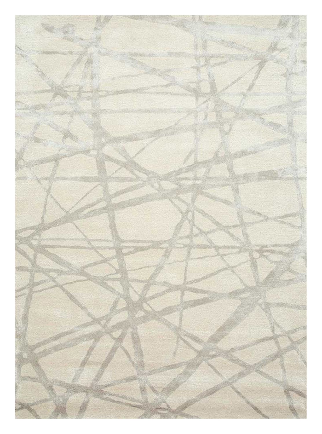 Wollteppich - 240 x 150 cm - creme