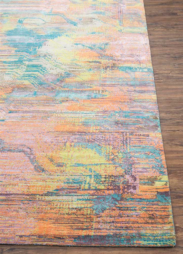 Designer Teppich - 300 x 240 cm - mehrfarbig