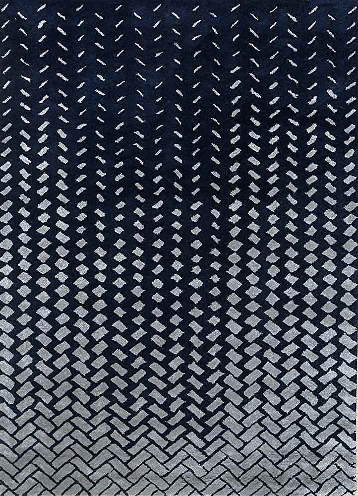 Wollteppich - 90 x 60 cm - mehrfarbig