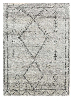Wollteppich - 240 x 150 cm - beige