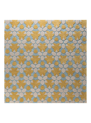 Wollteppich - geovane - quadratisch