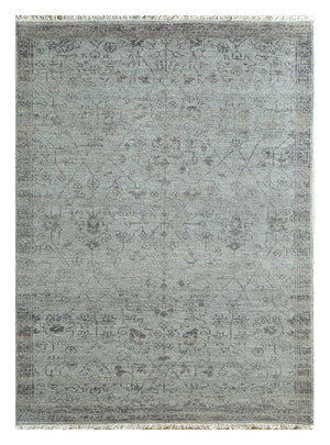 Wollteppich - 300 x 240 cm - lichtblau