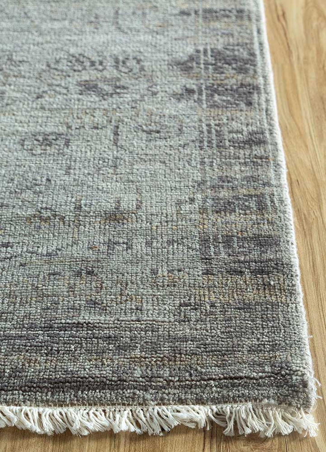 Wollteppich - 300 x 240 cm - lichtblau