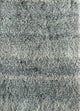 Wollteppich - 90 x 60 cm - dunkelblau
