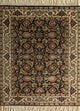 Wollteppich - 90 x 60 cm - dunkelbeige