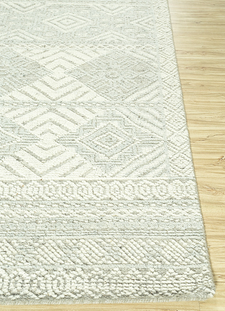 Wollteppich - 360 x 270 cm - creme