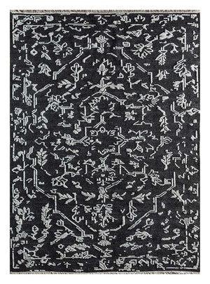 Wollteppich - 240 x 150 cm - anthrazit