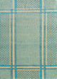 Wollteppich - 240 x 150 cm - türkis