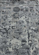 Wollteppich - 90 x 60 cm - grau