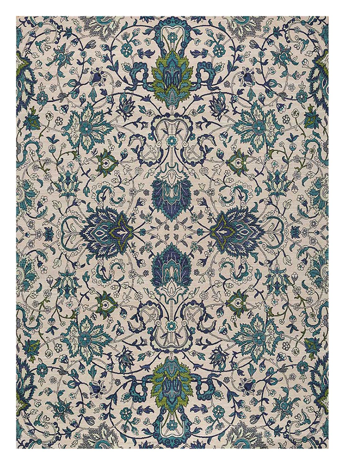 Wollteppich - 360 x 270 cm - creme