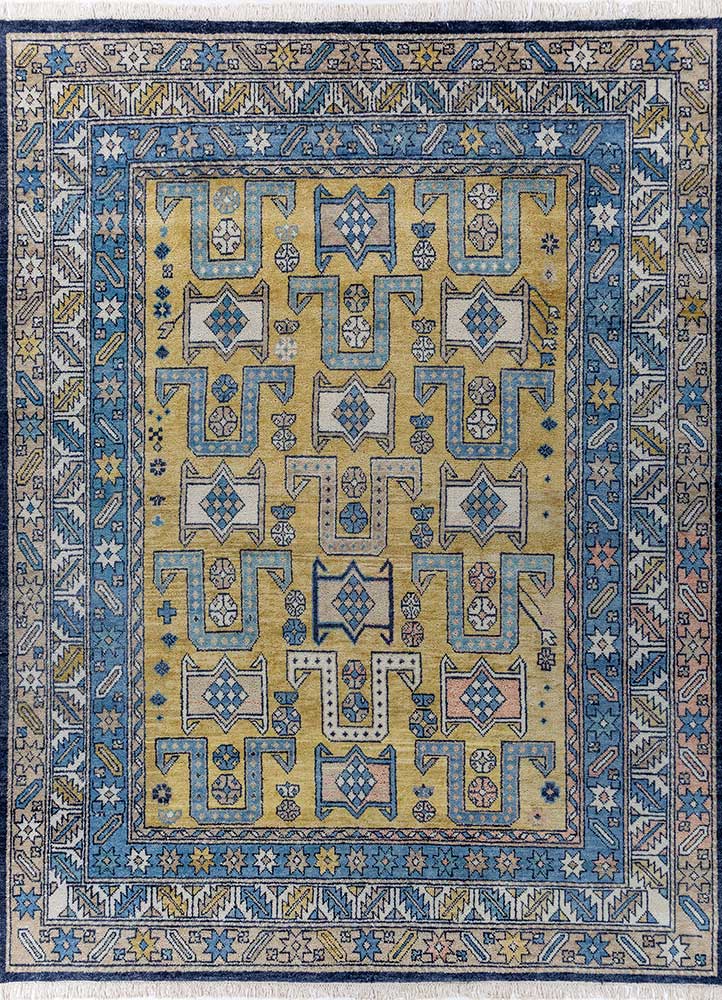 Wollteppich - 300 x 240 cm - mehrfarbig