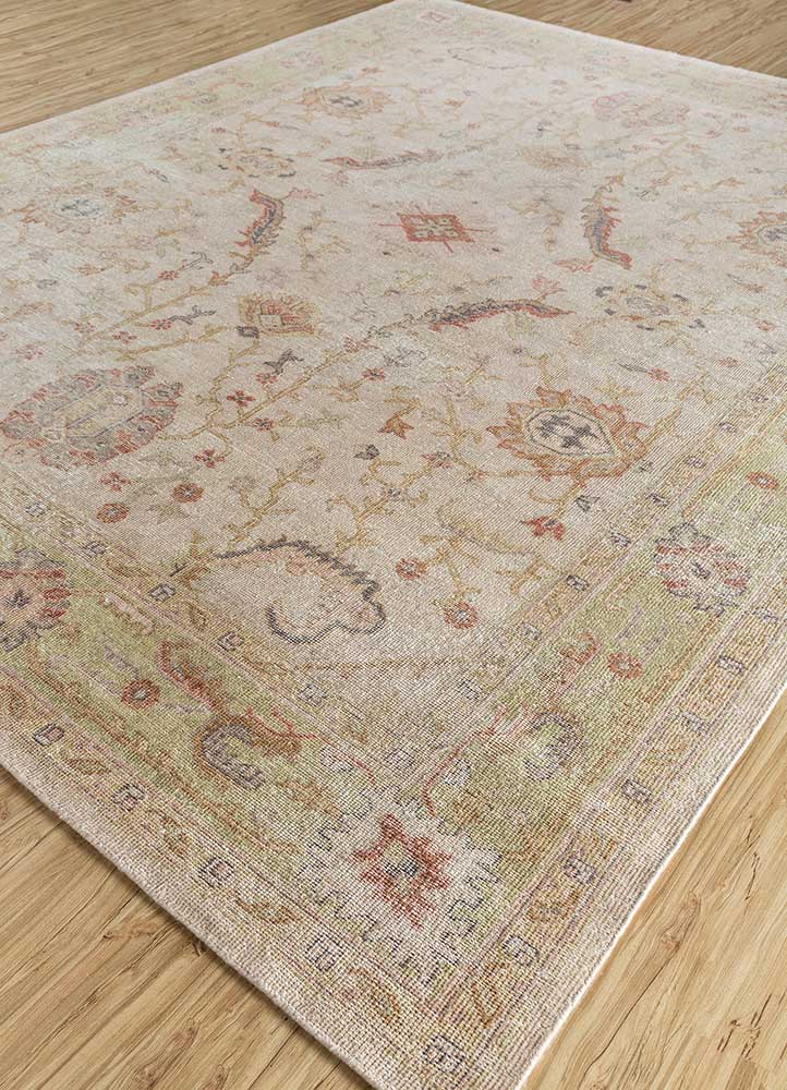 Wollteppich - 90 x 60 cm - beige