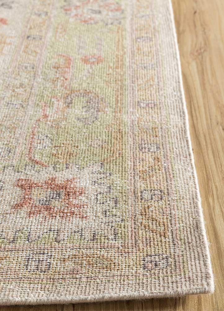 Wollteppich - 90 x 60 cm - beige