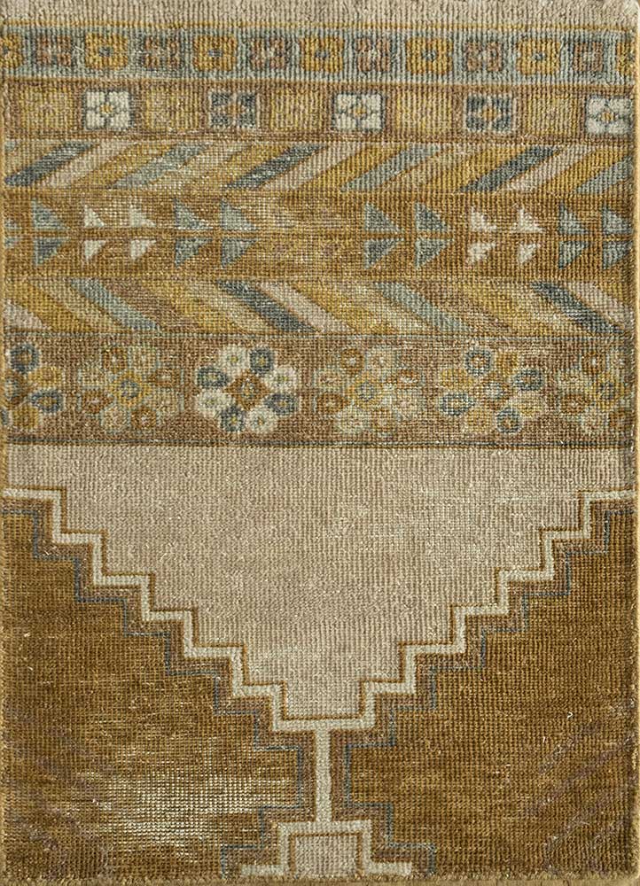 Wollteppich - 90 x 60 cm - beige