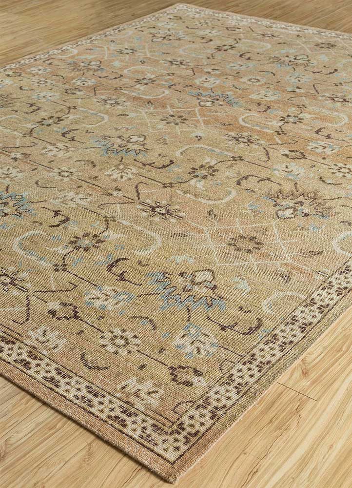 Wollteppich - 300 x 240 cm - beige