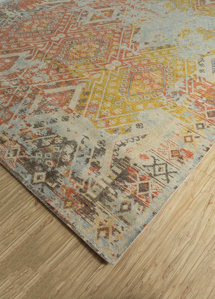 Wollteppich - 300 x 240 cm - orange