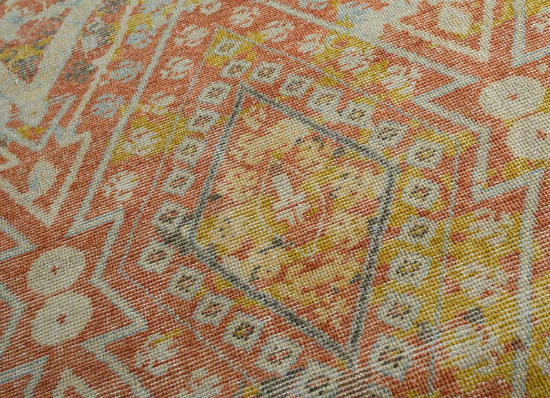 Wollteppich - 300 x 240 cm - orange